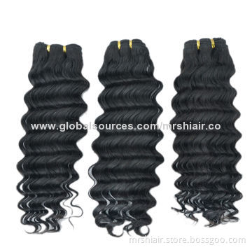 24-inch Natural Color Deep Wave Malaysian Virgin Hair